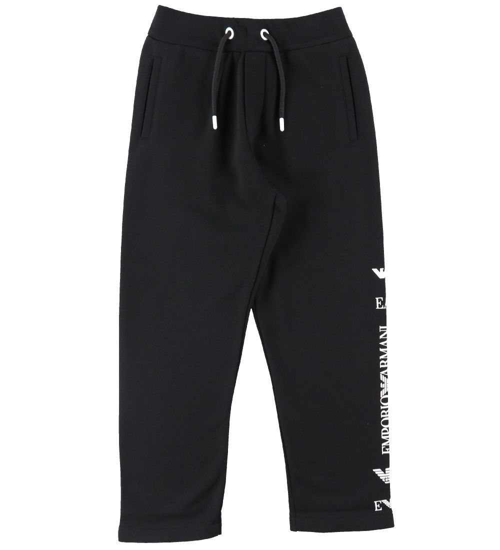 Emporio Armani Jogginghosen - Schwarz mit. Weiß - Emporio Armani - 4 Jahre (104) - Jogginghosen