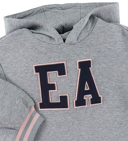 Emporio Armani Kjole - Gråmeleret m. Rosa