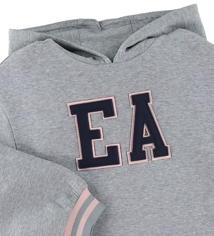 Emporio Armani Kjole - Gråmeleret m. Rosa