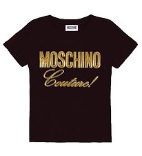 Moschino T-shirt - Sort m. Guld Moschino T-shirt - Sort m. Guld