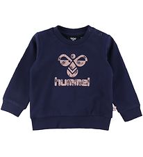 Hummel Sweatshirt - hmlCitrus - Navy Hummel Sweatshirt - hmlCitrus - Navy