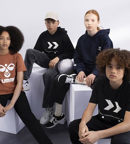 Hummel Hættetrøje - hmlSkate - Sort