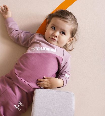 Hummel Sweatshirt - HmlSportive - Deco Rose Hummel Sweatshirt - HmlSportive - Deco Rose