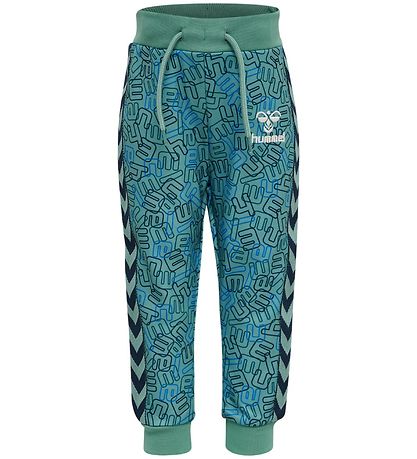 Hummel Sweatpants - hmlOlympus - Mineral Blue