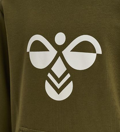 Hummel Hættetrøje - hmlCuatro - Dark Olive