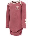 Hummel Bodysuit l/s - hmlMaule - Deco Rose