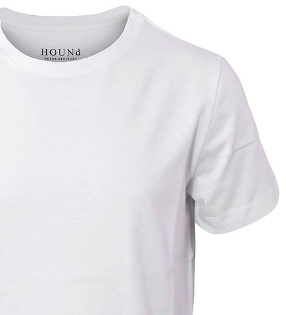 Hound T-shirt - Basic - Hvid Hound T-shirt - Basic - Hvid