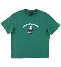 Emporio Armani T-shirt - Evergreen m. Ørn Emporio Armani T-shirt - Evergreen m. Ørn