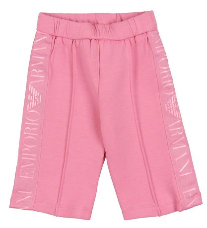 Emporio Armani Bukser/Cardigan - Flamingo m. Logostribe Emporio Armani Bukser/Cardigan - Flamingo m. Logostribe
