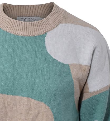Hound Bluse - Pattern Knit - Sand Hound Bluse - Pattern Knit - Sand