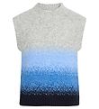 Grunt Vest - Charlotte Knit Vest - Grey Melange Grunt Vest - Charlotte Knit Vest - Grey Melange