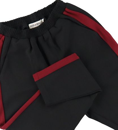 Pantalon Add to Bag - Noir/Rouge Pantalon Add to Bag - Noir/Rouge