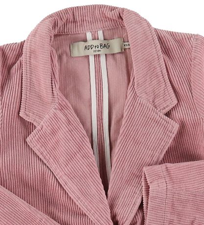 Add to Bag Blazer - Fløjl - Pink Add to Bag Blazer - Fløjl - Pink