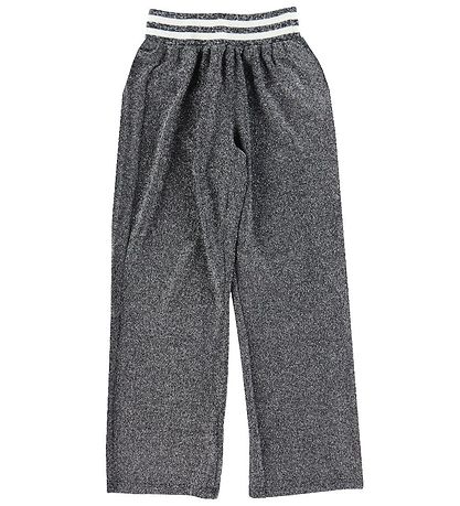 Add to Bag Bukser - Sort m. Glimmer Add to Bag Bukser - Sort m. Glimmer