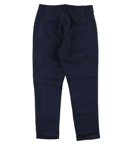 Add to Bag Bukser - Navy/Hvid Add to Bag Bukser - Navy/Hvid