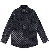 Add to Bag Skjorte - Sort m. Print Add to Bag Skjorte - Sort m. Print