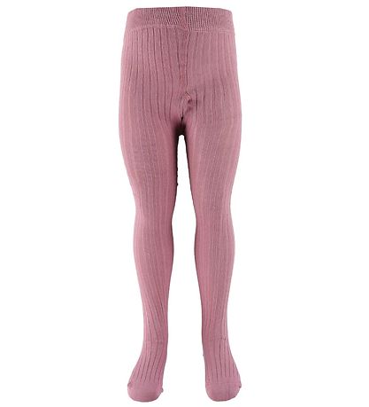 Minymo Strømpebukser - 2-Pak - Solid Rib - Orchid Haze Minymo Strømpebukser - 2-Pak - Solid Rib - Orchid Haze