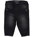 Minymo Jeans - Loose Fit - Grey Black Minymo Jeans - Loose Fit - Grey Black