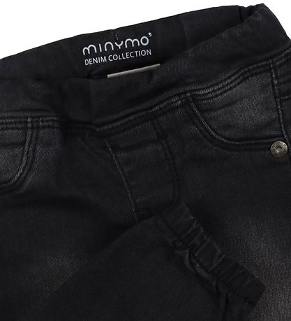 Minymo Jeans - Loose Fit - Grey Black Minymo Jeans - Loose Fit - Grey Black