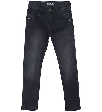 Minymo Jeans - Slim Fit - Grey Black Minymo Jeans - Slim Fit - Grey Black