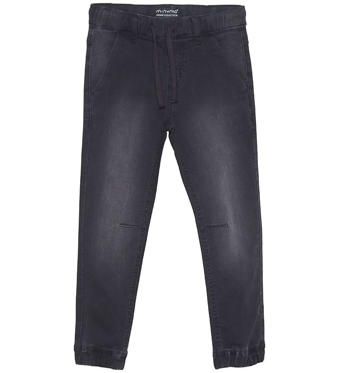 Minymo Jeans - Loose Fit - Grey Black