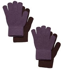 CeLaVi Handsker - Uld/Nylon - 2-Pak - Moonscape CeLaVi Handsker - Uld/Nylon - 2-Pak - Moonscape