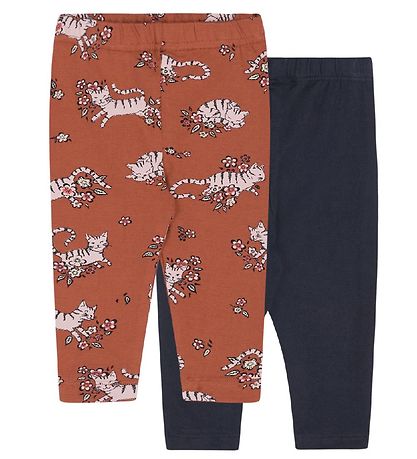 Noa Noa miniature Leggings - Baby Viola Leggings 2-Pack - Navy Noa Noa miniature Leggings - Baby Viola Leggings 2-Pack - Navy