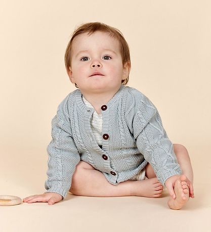 Copenhagen Colors Cardigan - Dusty Blue