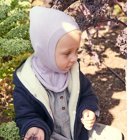Copenhagen Colors Elefanthue - Strik - Uld - 1-lags - Lavender Copenhagen Colors Elefanthue - Strik - Uld - 1-lags - Lavender