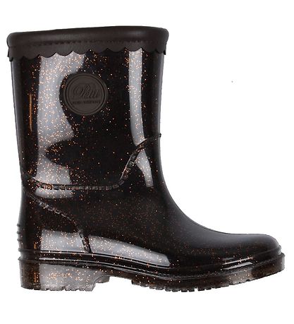 Petit by Sofie Schnoor Gummistøvler m. For - Brun m. Glimmer Petit by Sofie Schnoor Gummistøvler m. For - Brun m. Glimmer