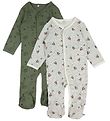 Pippi Baby Heldragter - Natdragter - 2-pak - Deep Lichen Green