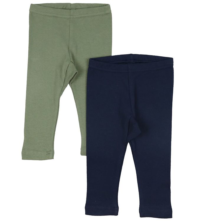 Pippi Baby Leggings – Deep Lichen Green