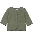 Fixoni Cardigan - Uld - Deep Lichen Green Fixoni Cardigan - Uld - Deep Lichen Green
