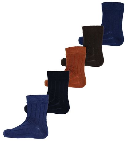 Minymo Strømper - 5-Pak - Total Eclipse Minymo Strømper - 5-Pak - Total Eclipse