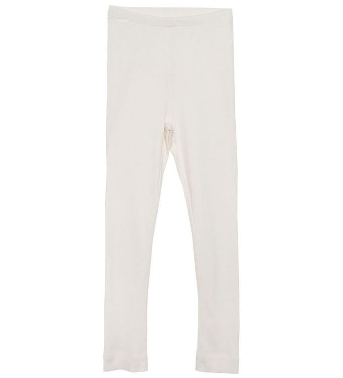 Minymo Rib Leggings - Seedpearl