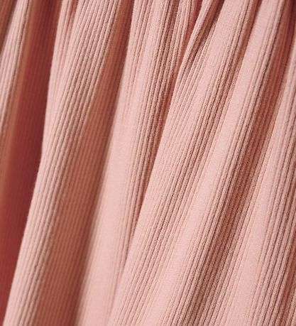 Minymo Kjole - Rib - Misty Rose Minymo Kjole - Rib - Misty Rose