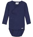 Minymo Slå-om Body l/æ - Rib - Dark Navy Minymo Slå-om Body l/æ - Rib - Dark Navy