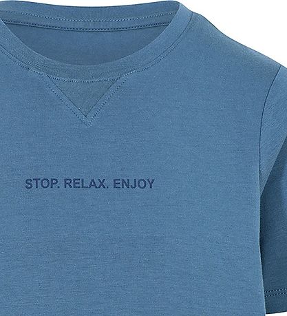 JBS Natkjole k/æ - Bambus - Blå