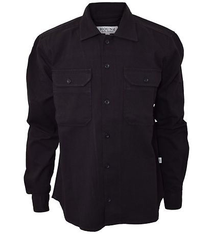 Hound Skjorte - Worker Shirt - Sort Hound Skjorte - Worker Shirt - Sort