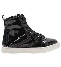 Hummel Støvler - Strada Jr - Sort Lak m. Glimmer