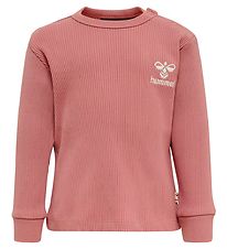 Hummel Bluse - Rib - HmlSami - Dusty Rose Hummel Bluse - Rib - HmlSami - Dusty Rose