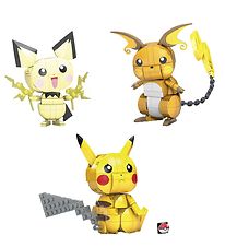 MEGA Pokemonfigur - Shocking Trio - 621 Dele MEGA Pokemonfigur - Shocking Trio - 621 Dele