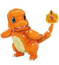 MEGA Pokemonfigur - Jumbo Charmander - 750 Dele MEGA Pokemonfigur - Jumbo Charmander - 750 Dele