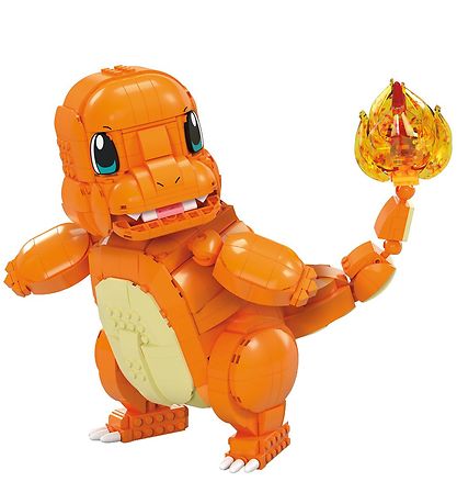 MEGA Pokemonfigur - Jumbo Charmander - 750 Dele MEGA Pokemonfigur - Jumbo Charmander - 750 Dele