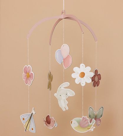 Little Dutch Baby Mobile I Cardboard - Flowers & Butterflies
