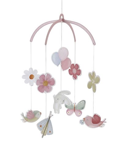 Little Dutch Baby Mobile I Cardboard - Flowers & Butterflies