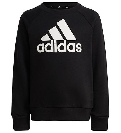 adidas Performance Sweatsæt - LK BOS JOG FT - Sort/Hvid