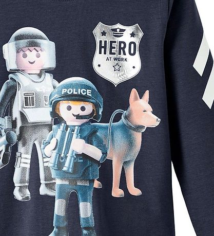 Name It Blouse - NmmDohn Playmobil - Dark Sapphire