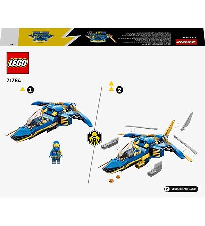 LEGO® Ninjago - Jays Lynjet Evo 71784 - 146 Dele