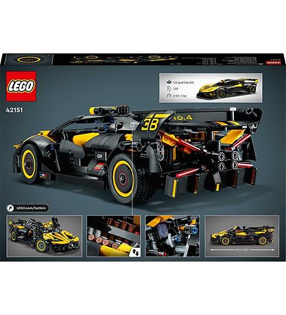LEGO® Technic - Bugatti Bolide 42151 - 905 Dele LEGO® Technic - Bugatti Bolide 42151 - 905 Dele